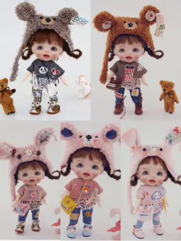 Глиняная кукла OB11 Куклы ручной работы на заказ продаются с одеждой и обувью для париков