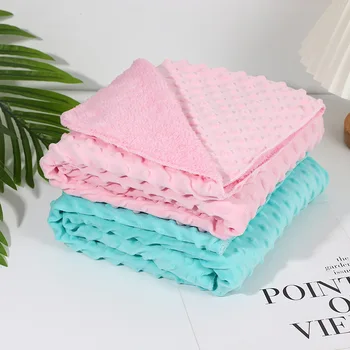 Детское одеяло-шапочка, флисовое пеленальное одеяло Doudou Bebe, детское постельное белье, однотонная фланель для мальчиков для новорожденных,