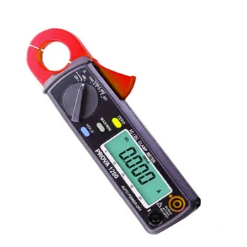 Дешевая Доставка Продаж Promation~PROVA 1200 Цифровой Клещевой Измеритель Высокого Разрешения DC Clamp Meter Mini Current Meter