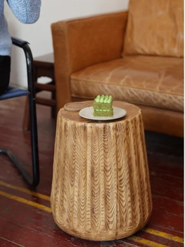 Дизайн приставного столика в стиле минимализма, журнальный столик в виде дерева, Низкий табурет, прикроватная тумбочка, Скандинавская Мини-современная мебель для гостиной Escritorios
