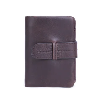 Дизайнерские мужские кошельки из натуральной кожи, винтажный кошелек RFID с держателем кредитной карты, мужской карман для кошелька, Мужская сумка для денег