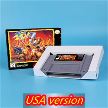 для 16-битной игровой карты Final Fight 3 для игровой консоли SNES версии NTSC для США