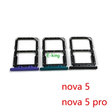 Для Huawei Nova 5 5i Pro Слот для sim-карты Держатель лотка Гнездо для чтения sim-карт