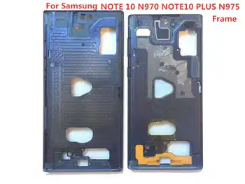 Для Samsung Galaxy NOTE 10 N970 NOTE10 PLUS N975 Средняя рамка Безель средней пластины Детали корпуса шасси
