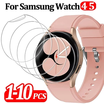Для Samsung Galaxy Watch 5 4 40/44 мм Защитные пленки для экрана Watch5 5Pro Watch 4 Classic 42/46 мм Мягкая Защитная пленка от царапин