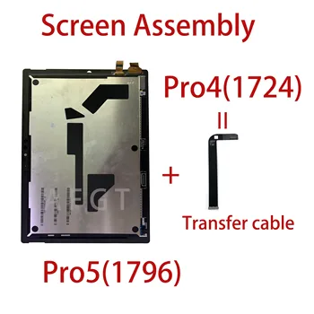 Для Surface Pro4 1724 Pro5 1796 Сенсорный Экран Жидкокристаллический Дигитайзер В Сборе Для Surface Pro6 Pro7 Plus 1960 Scr