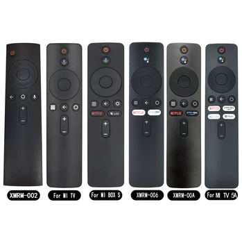 для XIAOMI Smart TV XMRM-006/XMRM00A Пульт Дистанционного управления для Mi TV BoxS BOX 3 MI TV 4X MiTV5A Voice Bluetooth Пульт Дистанционного Управления Стабильный прочный