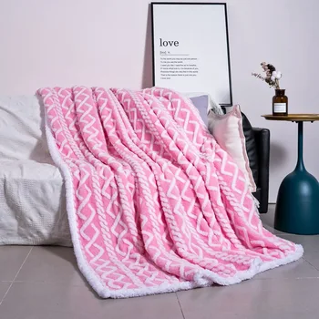 для кровати Плед на диван, стеганое одеяло, покрывало для постельного белья, Утолщенное двухслойное большое мягкое детское покрывало, одеяло
