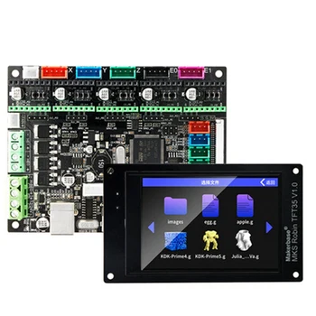 Для материнской платы 3D-принтера Makerbase MKS Robin Nano версии V1.2 Плата управления ESP32 MCU с комплектом сенсорного экрана TFT35
