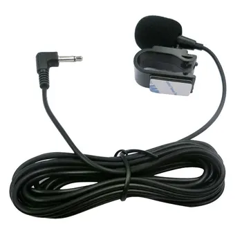 Для профессионалов авто DVD-радио длиной 3 м, автомобильный аудиомикрофон с разъемом 3,5 мм, стерео Мини-проводной внешний микрофон