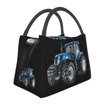 Изготовленная на заказ сумка для ланча на тракторе, женская сумка-холодильник, теплые изолированные ланч-боксы для поездок в офис