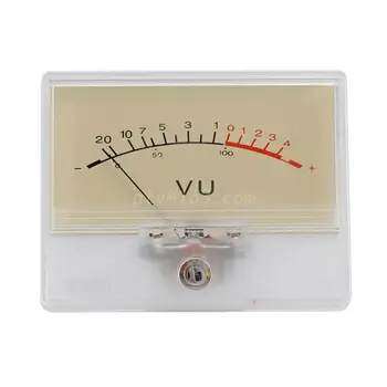 Измеритель уровня VU с подсветкой, указатель 500uA, цифровой ДБ-ламповый усилитель, измеритель громкости звука, измеритель мощности для домашнего кинотеатра