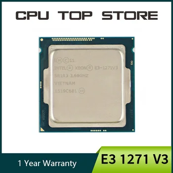 Используемый Четырехъядерный восьмипоточный процессор Intel Xeon E3 1271 V3 E3 1271V3 с частотой 3,6 ГГц L2 = 1 М L3 = 8 М 80 Вт LGA 1150