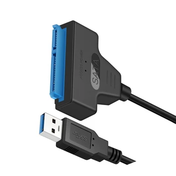Кабель USB Sata, адаптер Sata 3 к USB 3.0, кабель-адаптер USB Sata, Поддержка 2,5-дюймового жесткого диска Ssd Hdd