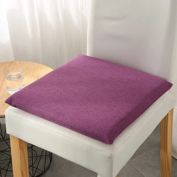 Квадратная Офисная подушка для сидячего образа жизни с эффектом памяти, домашний коврик для эркера, подушка-татами, простой Дышащий коврик для обеденного стула Four Seasons