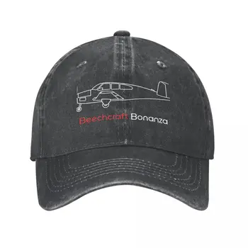 Кепка с логотипом Beechcraft Bonanza, Ковбойская шляпа, спортивные кепки rave, мужские кепки, женские