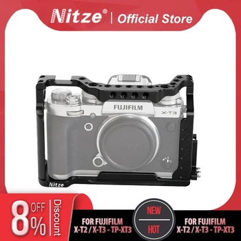 Клетка для Цифровой Зеркальной Камеры Nitze TP-XT3 для Камеры Fujifilm XT2 XT3 Со Встроенным Зажимом для HDMI-Кабеля 