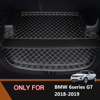 Коврик для багажника автомобиля с высоким бортом для BMW 6series GT 2018 2019, ковер для грузового лайнера, аксессуары для интерьера, чехол