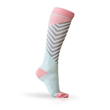 Компрессионный шланг для снятия боли при варикозном расширении вен в ногах, гольфы до колена, носки-бандажи для ног, сжигающие жир для женщин и мужчин
