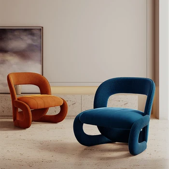 Кресла для гостиной с односпальным диваном для отдыха, легкое роскошное дизайнерское кресло для гостиной, диван для переговоров, креативное кресло для отдыха