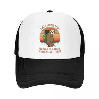 Крутая шляпа дальнобойщика походной команды Ленивцев, женская Мужская бейсболка для взрослых, регулируемая на заказ, хип-хоп бейсболки Snapback