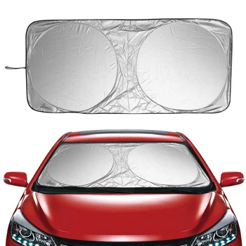 Крышка лобового стекла автомобиля, солнцезащитный козырек, защита от ультрафиолета, складной автомобильный козырек для окна, крышка блока ветрового стекла