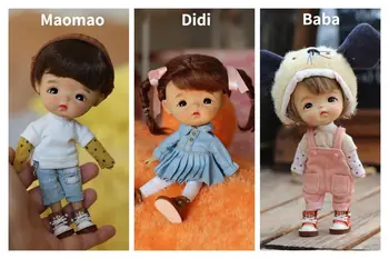 Кукла Dizzy S tan STO OB11 кукла с шарнирным телом Maomao Didi Baba