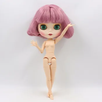 Кукла Nude Blyth joint body with bang fashion doll factory doll 20171024 короткая