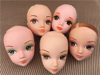 Кукольная голова Kurhn без волос Princess Heads DIY Plants Hair Head для 1/6 кукольных девочек Аксессуары для кукол
