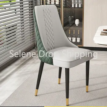 Кухонные Дизайнерские обеденные стулья в скандинавском стиле, стулья для гостиной, кофейный столик, Обеденные стулья, Уличная мебель в скандинавском стиле.