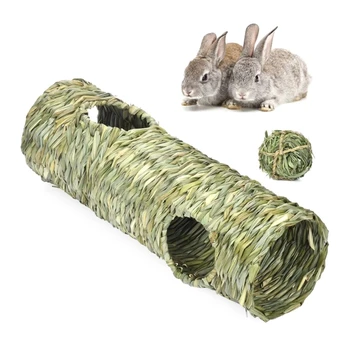Легкий домик на траве для кроликов, легкие хижины для кроликов, белок, морских свинок