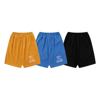 Летние пляжные эластичные шорты GALLERY DEPT, баскетбольные штаны с вышитым логотипом, мужские и женские свободные брюки для отдыха