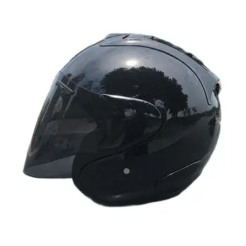 Летний полушлем для мужчин и женщин на мотоциклах для бездорожья, для скоростного спуска, для горных гонок Casco Capacete Ram3, ярко-черный полушлем