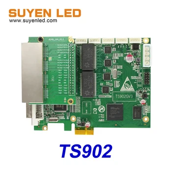 Лучшая цена LINSN TS902 Полноцветный Синхронный Светодиодный Экранный Дисплей Отправителя Отправляющей Карты