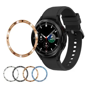 Металлическая рамка для часов, шкала из нержавеющей стали 42 мм/46 мм, защитное кольцо для Samsung Galaxy Watch 4 Classic