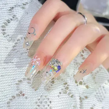 Модные украшения для ногтей с кристаллами циркона, сверла для ногтей Aurora, роскошный Японский нейл-арт, 3D-маникюр, сверла для маникюра, стразы для маникюра