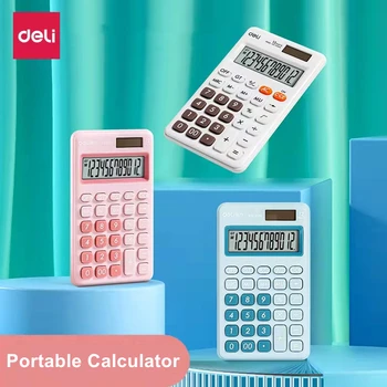 Модные цветные портативные калькуляторы карманного размера, мини-калькулятор для канцелярских принадлежностей для домашнего офиса