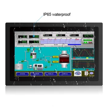 Морской IP65 водонепроницаемый 15/17/19/21,5 дюймов 1000 нит наружный ЖК-промышленный сенсорный дисплей Сенсорный монитор