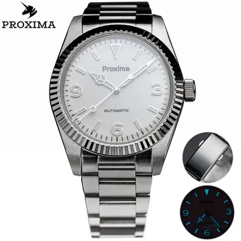 Мужские часы Proxima 39mm Diver Sapphire BGW9 Роскошные светящиеся наручные часы с автоматикой, 10 АТМ, водонепроницаемый механизм PT5000