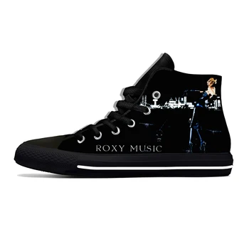 Музыка для вашего удовольствия, высокие кроссовки, мужская Женская повседневная обувь для подростков, парусиновые кроссовки Roxy, легкая обувь с 3D-принтом.