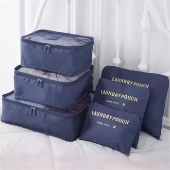 Наборы дорожных сумок, Водонепроницаемый Упаковочный куб, Портативный Органайзер для сортировки одежды, Система тотализаторов для багажа, Прочная Аккуратная сумка для вещей