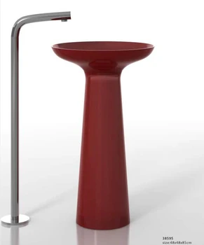 Напольный умывальник на подставке, окрашенный в цвет смолы, отдельно стоящий туалетный столик для раздевалки, раковина RS38595