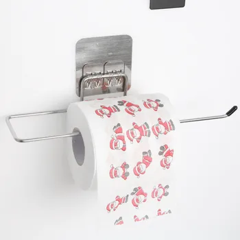 Настенный органайзер для кухни и ванной комнаты с крючками для туалетной бумаги, полотенец и многого другого