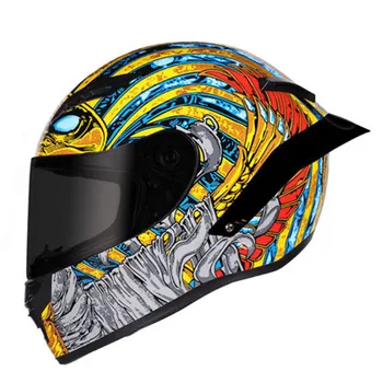 Новейший внутренний козырек мотоциклетного шлема Safet, одобренный DOT 2021, для гонок Voyage, внутренний козырек CE