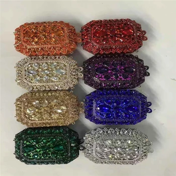 Новые женские сумки с бриллиантами и кошельки Свадебная мода Элегантные роскошные сумки Женские сумки дизайнерские высокого качества