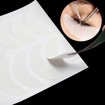 Новые пластыри для наращивания ресниц подушечки для глаз Бумажные пластыри Наклейки для накладных ресниц Макияж натуральных ресниц 100 шт./компл.