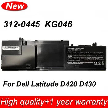 Новый аккумулятор для ноутбука 312-0445 KG046 11,1 В 5200 мАч для ноутбука DELL Latitude серии D420 D430 JG166 JG168 JG168