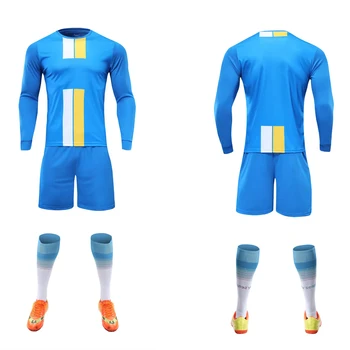 Новый Дизайн Джерси мужской команды футбольного клуба Комплект молодежной футбольной формы Удобный футбольный костюм на заказ
