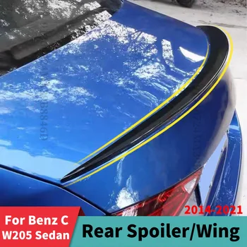 Обвес Задний Спойлер Багажника Крыло Воздушный Дефлектор Тюнинг Для Mercedes Benz C class W205 и C63 C43 4-Дверный Седан 2014-2021 AMG Style