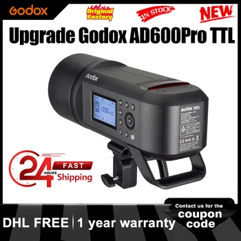 Обновление Godox AD600Pro TTL Карманная Вспышка Комплект Триггера для Canon Nikon DSLR фотостудия youtube live PK Godox AD200Pro